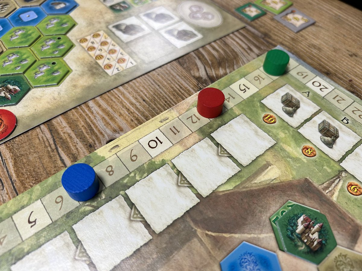 NoOrdinaryMeeps's tweet photo. How good is #CastlesOfBurgandy โฆ I was WAY ahead and ended up last. Just a brilliantly game. Well played Emma and #dataJon - your sheep and cow pastures were immense! Damn you both!!! ๐ https://t.co/FM1qSASgnH