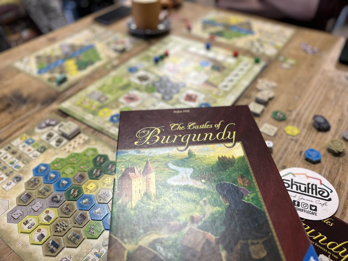 NoOrdinaryMeeps's tweet photo. How good is #CastlesOfBurgandy โฆ I was WAY ahead and ended up last. Just a brilliantly game. Well played Emma and #dataJon - your sheep and cow pastures were immense! Damn you both!!! ๐ https://t.co/FM1qSASgnH