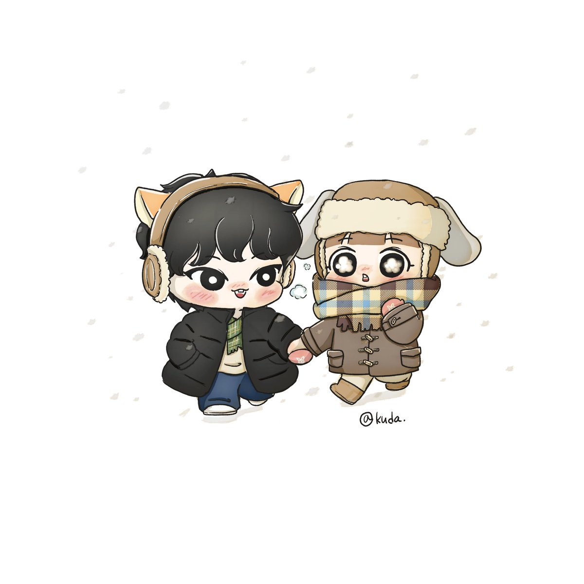 todorilove's tweet photo. 🦊 안추워?
🐰 니가 더 추울것 같은데..

어떤 겨울날의 #기태완 #우연시 

( @ods_ktwplz 의 글을 최대한 한컷으로 도전~!😉) https://t.co/NZjd2DBbsD