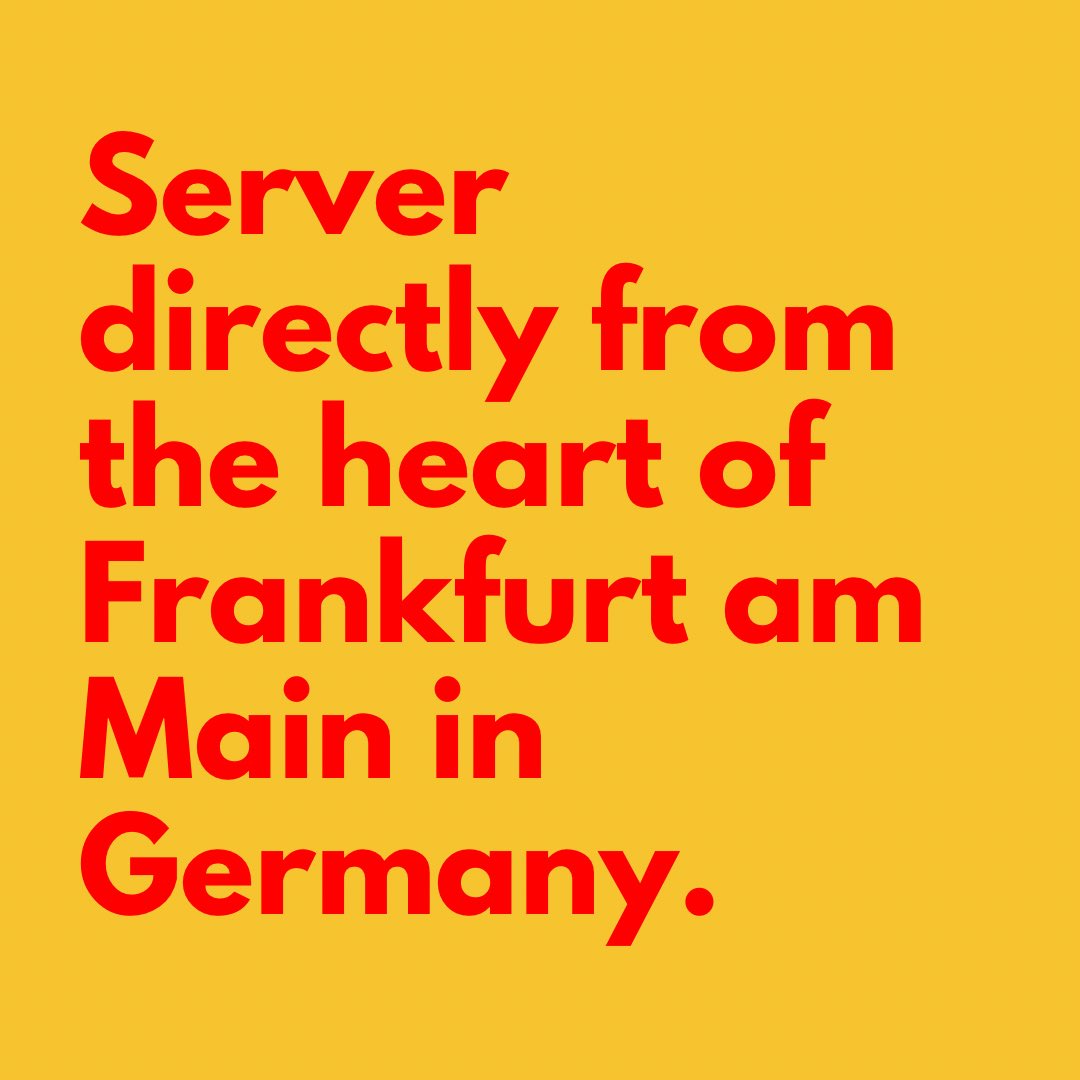 You want a server in the best #European location? Then get a #server directly from the heart of #Frankfurt am Main in #Germany.

Benefit from the best hardware in our premium data centers.

All information about our products can be found at noez.de.