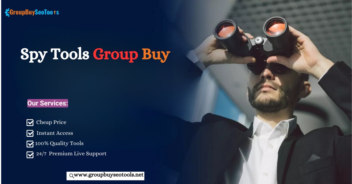 janetjacksonseo's tweet photo. 🔍🛠️ Discover the power of Spy Tools Group Buy! 🤝
#SpyToolsGroupBuy #MarketingInsights #DigitalMarketing #CompetitorAnalysis #AdAnalysis #KeywordResearch
Visit : 👉👉👉👉https://t.co/0om4aPBpcY https://t.co/0z4wHMpZ3P
