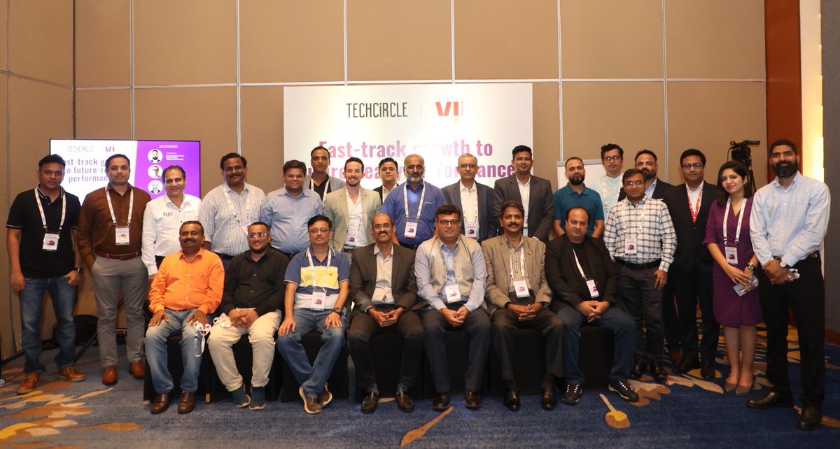 ViBusinessIndia's tweet photo. The #ViSecureRoundtable—Mumbai edition was a huge success, with enriching interactions & invaluable insights. Our panel of CIOs & industry leaders discussed how businesses can continue to expand securely in an evolving digital landscape. Stay tuned for excerpts! #ReadyForNext https://t.co/FflhGFonjR