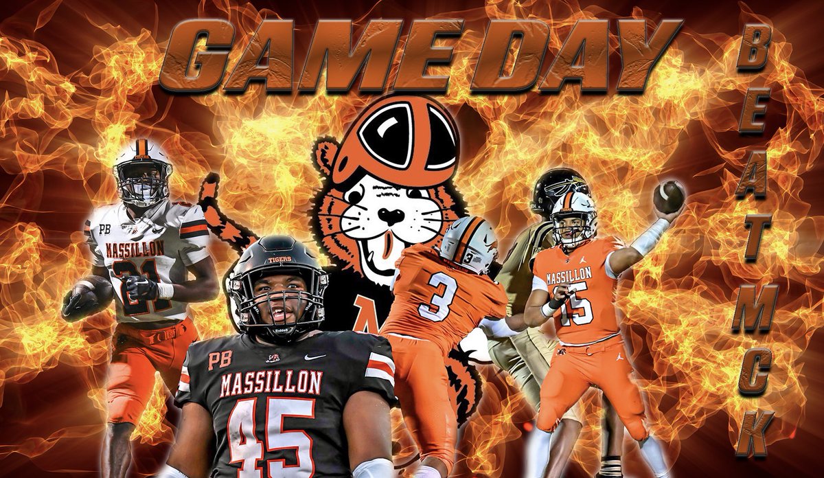 Wake up Massillon we got business to take of today it’s Game Day!!!