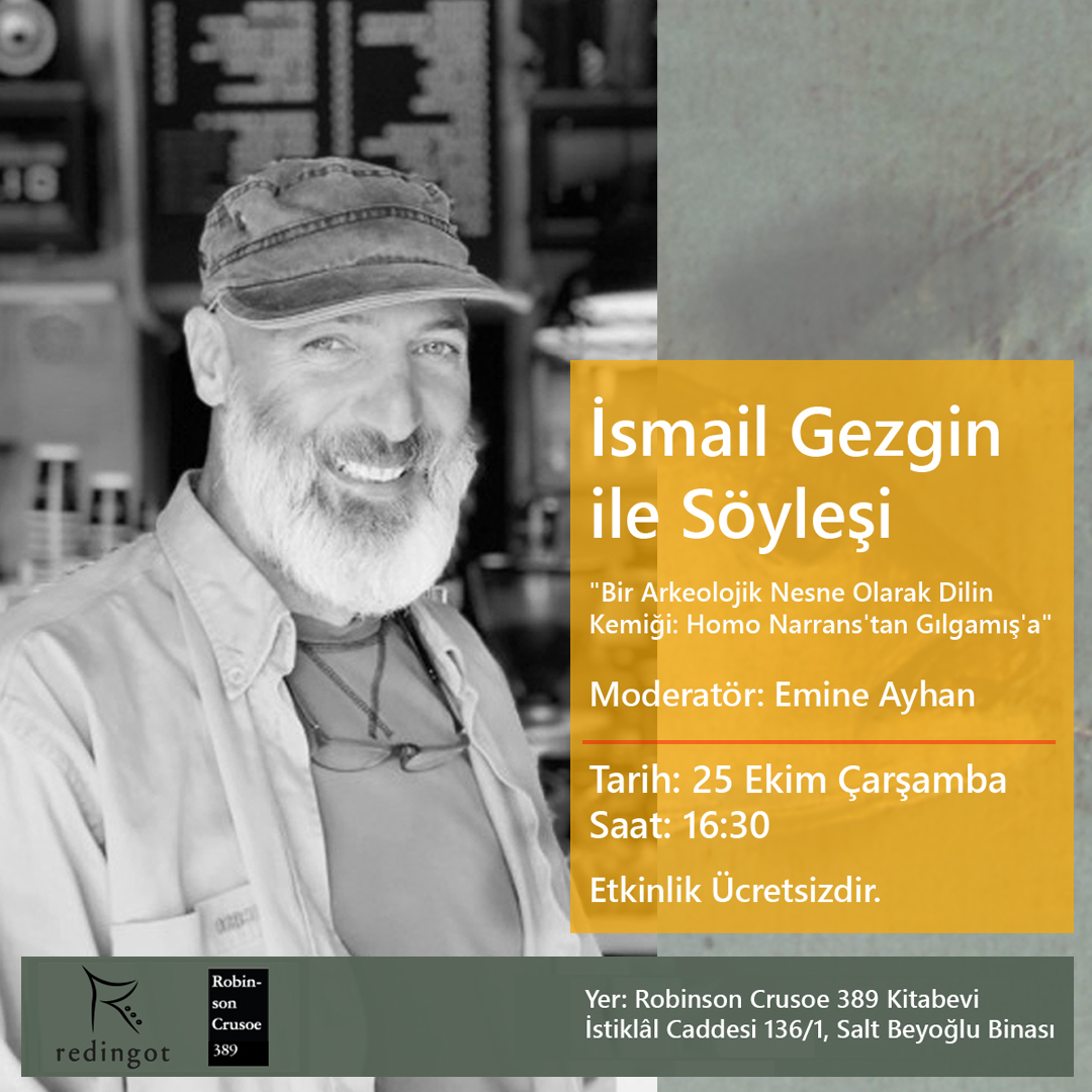 redingotkitap's tweet photo. [SÖYLEŞİ]
İsmail Gezgin ile Emine Ayhan moderatörlüğünde, 25 Ekim Çarşamba, saat 16:30'da, Salt Beyoğlu Robinson Crusoe Kitabevinde yapılacak söyleşi herkesin katılımına açıktır. ☘️✍️
@gezgin_ismail @fiiincan @rob389 https://t.co/mit26sIhao