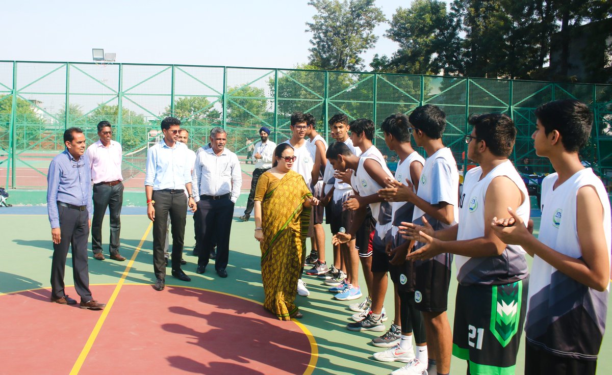 #Gratitude, had the incredible opportunity to serve as the CBSE Observer for the #CBSE #Basketball Cluster 20 (U-19 Boys) event at ST. Thomas School <a href="/StThomasMoreBB/">St. Thomas More Basketball</a>, Dwarka. Gratitude to Mr. Manjit Singh, Deputy Director at CBSE, and our school principal, Dr. <a href="/SudhaAcharya14/">Sudha Acharya</a>🙏