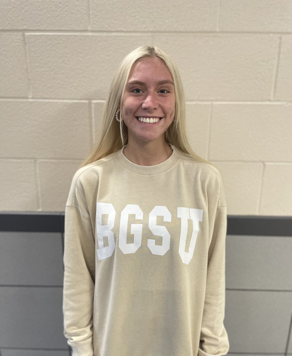 Kynlee  has made her decision! Next Fall she will be a Falcon 🧡🤎 <a href="/bgsu/">Bowling Green State University</a> 

Congratulations 🥳👏