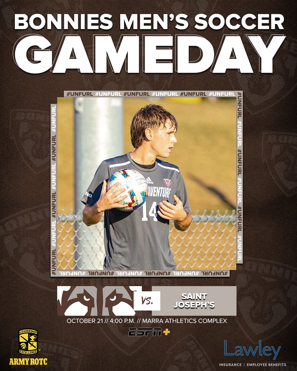 BonniesMSoccer's tweet photo. Back on home turf 😤

⚽️ | #Bonnies vs. Saint Joseph's
📍 | Marra Athletics Complex
⌚️ | 4:00 p.m.
📊 | https://t.co/2qsDklrt6o
📺 | https://t.co/vd9sYnFUAM https://t.co/XtXMe0p0tn