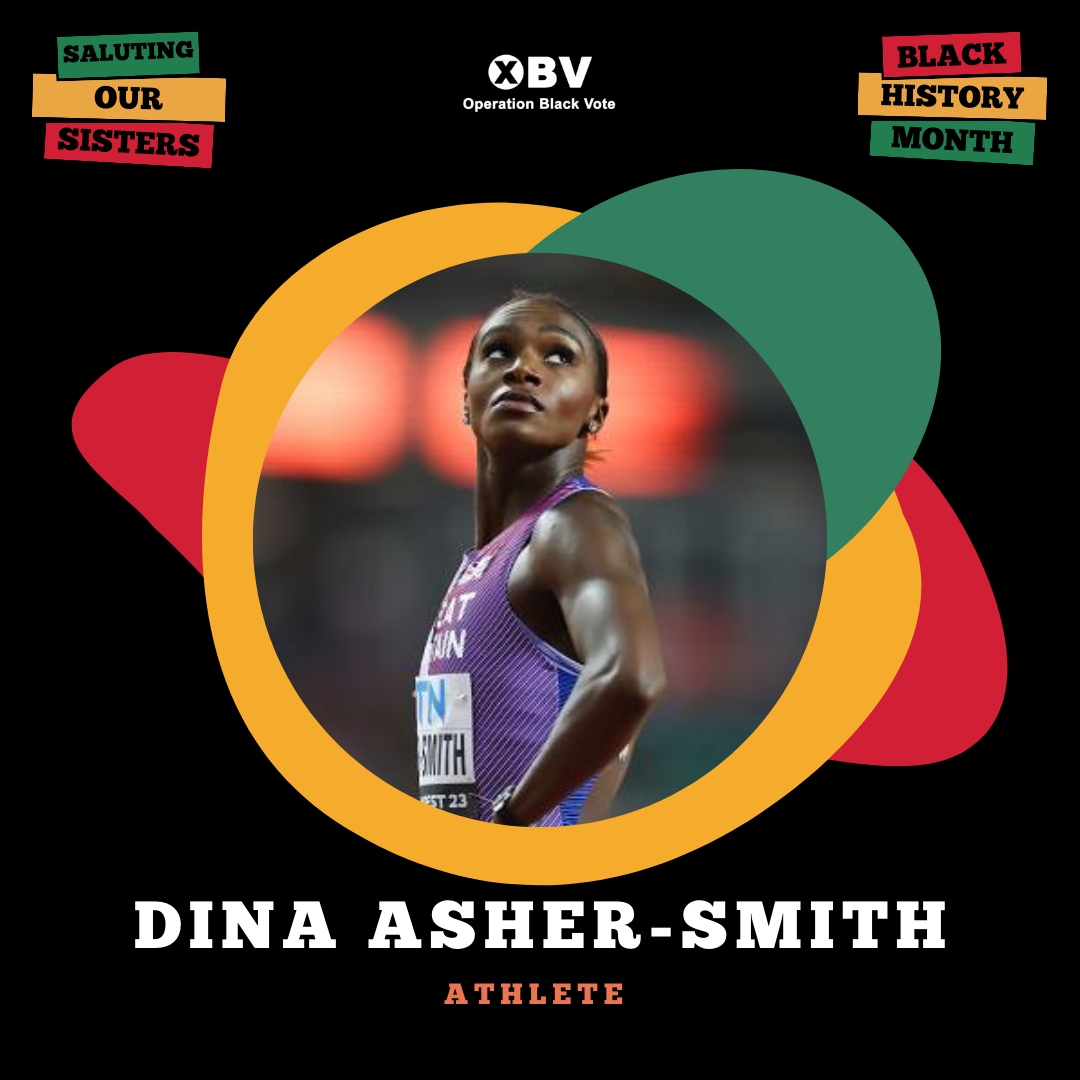 Dina Asher-Smith is a British sprinter who has made her mark in the world of athletics. Her achievements serve as an inspiration to young athletes, particularly Black girls, and she advocates for greater diversity and opportunities in sports. #salutingoursisters
