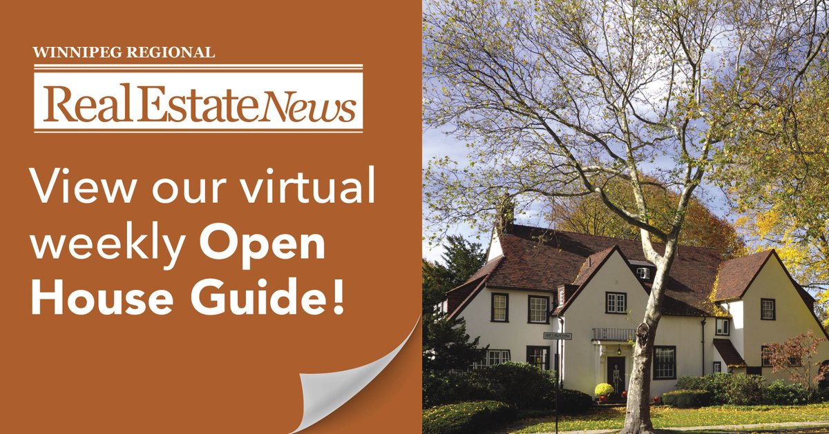WpgRegionREB's tweet photo. Winnipeg's only weekly Open House Guide
View online https://t.co/kHYUZyBEi6
Winnipeg Regional Real Estate News
#WRREN #OpenHouse https://t.co/1KQF2TjuNL