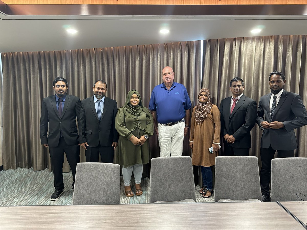 adhdhangethi's tweet photo. Thrilled to announce a successful meeting between Dhangethi Council and Harbour Master Mr. Scott Finstein!  We discussed plans for developing a Yacht Marina in Dhangethi lagoon, presenting our comprehensive proposal and financial projections. https://t.co/arSOEyXNp0