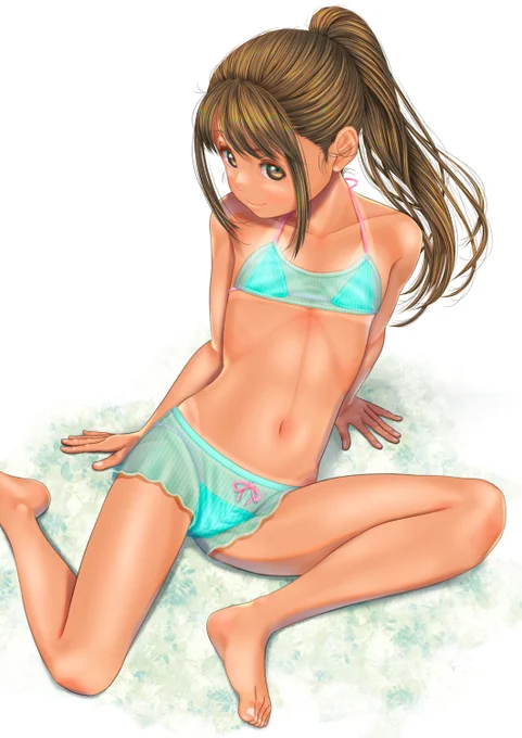 はずかしながらあっぷしました。習作 | 卯月めい #pixiv  Pixivのリンク先に重ね着していないバージョンもありますので、ぜひ! I also have a version without overlays on Pixiv's linked page, please check it out! 