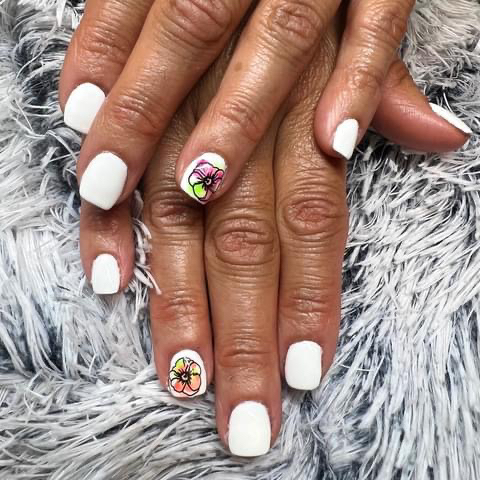 Nails by Angel 🌸 ​​​​​​​​​Schedule online or call 724-657-5156.
 #shellac #nails #manicure #nailart #gelnails #nailsofinstagram #cnd #beauty #shellacnails #gel #gelpolish #nail #cndshellac #naildesign #instanails #nailsoftheday #nailstagram #nailtech #gelish #opi #gelmanicure #n