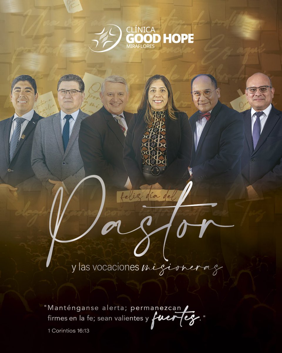 En este día especial, agradecemos a nuestro padre celestial por regalarnos a los pastores y los misioneros que entregan su vida para Servir Sanar y Salvar.  Vuestra labor es un faro de luz en la vida de muchas personas, guiándolas en el camino de la fe. 

youtu.be/0suqKQW73jY?si…