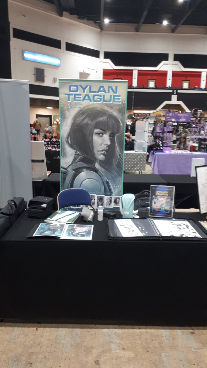 DylanTeague's tweet photo. Sketching at #cardifffilmandcomiccon https://t.co/0kovEJqIkC