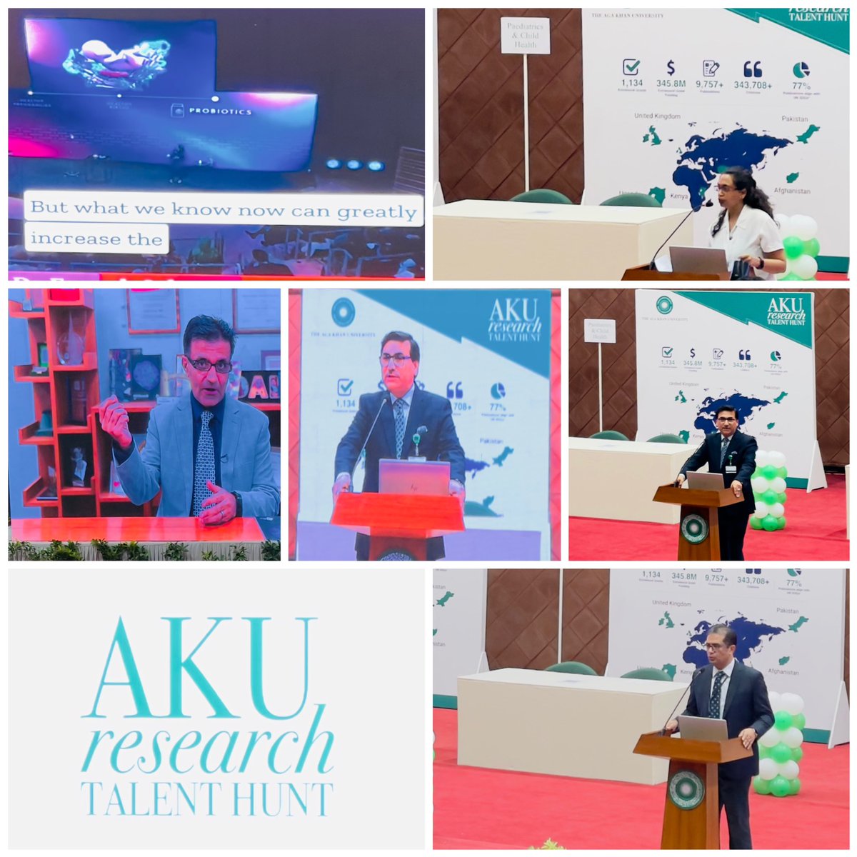 SharainBizenjo's tweet photo. Discovering the Future of Research and Embark on a Journey of Discovery with @imran_nisar @FyezahJehan  @ResearchAKU @AKUGlobal @virani_md , and Dr. Syed Asad Ali at — AKU's Research Talent Hunt 👩‍🔬 https://t.co/uCsuBRYBZF