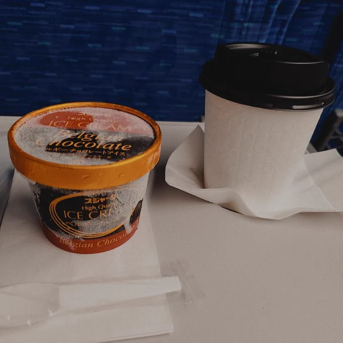 シンカンセンメッチャカタイアイス