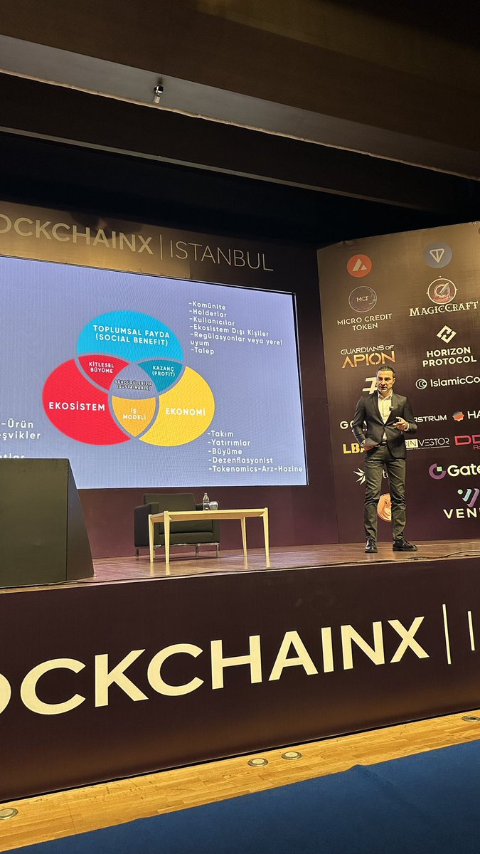 CikoTrader's tweet image. #blockchainx de @Emreislek i dinliyoruz 

Sürdürülebilirlik konusunda piyasaya yön verebilecek fikirleri ön plana çıkıyor