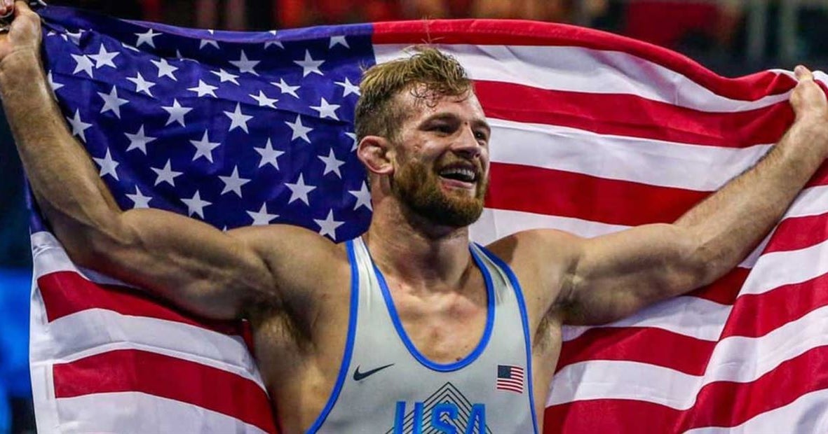 On October 21, 2018 - David Taylor, Olympic Champion
Won his 1st World Championship at 86 kg in Budapest, Hungary
NLWC Athlete, Won his 3rd World Championship this Yr
@NittanyLionWC @pennstateWREST @magicman_psu @LiveTrained @ItsAScrapLife @M2TC_wrestling