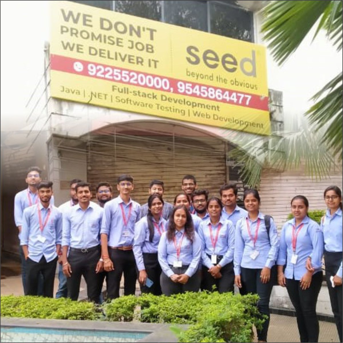 SEED_Infotech's tweet image. Dhole Patil College of Engineering, Kharadi students visited SEED Infotech Ltd. Hadapsar branch and interacted with Rajesh Vartak sir- CTO, SEED Infotech Ltd. 

Happy Faces

Visit -: seedinfotech.com
Pune Head Office
Call -: 9225520000

#collegetraining #industryvisit