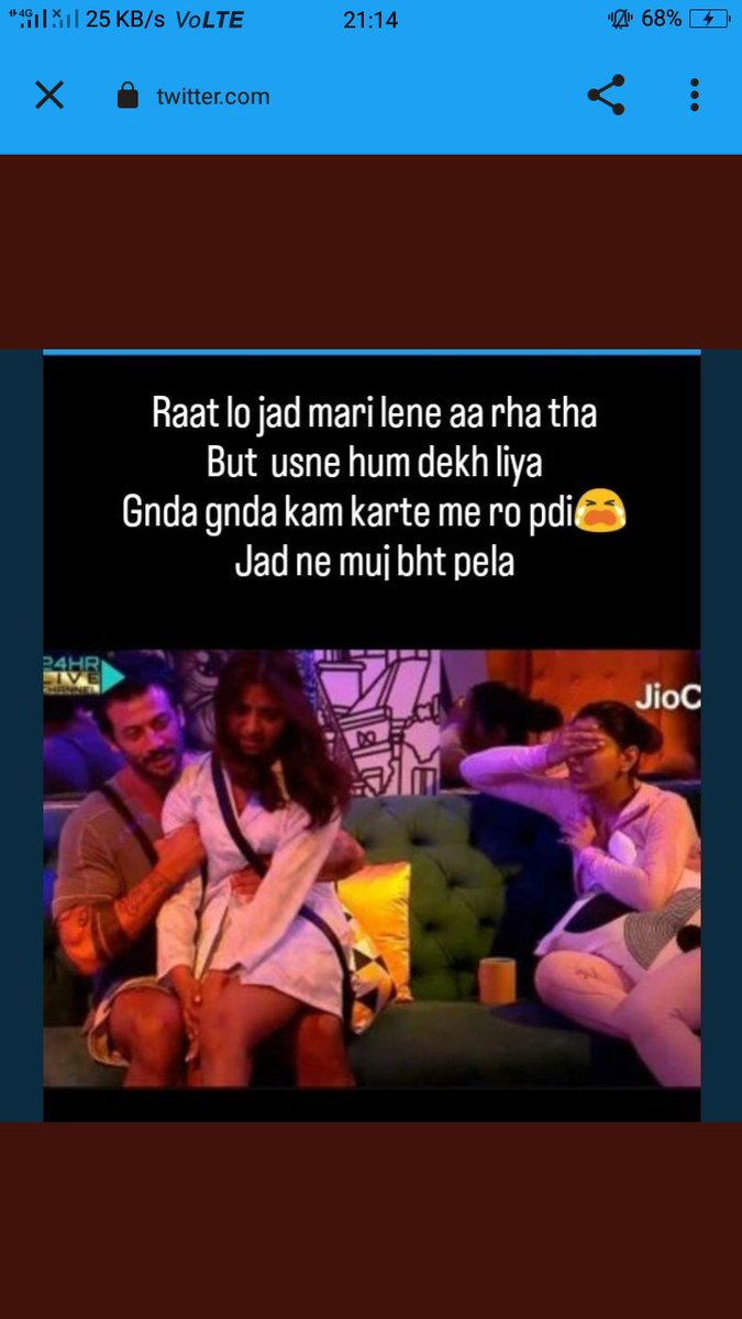 kriti97809114's tweet photo. @SINGH2004OCT #Abhiya𓃵 bjiya walo dekh skte ho powar ok https://t.co/lRCL6xsHjA