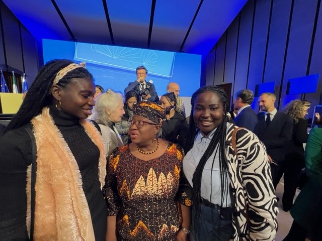ToyinTella's tweet photo. Today, at the opening ceremony of the academic year in my school @Unibocconi, I had the privilege to meet and converse with the wonderful @NOIweala. It was a reminder that African women can reach any heights they want. https://t.co/ArktqQuI6B