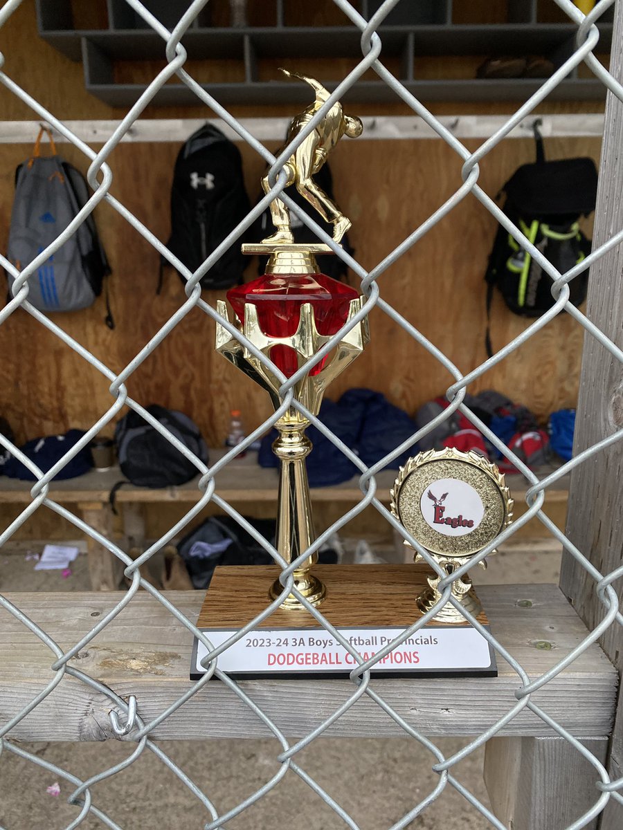 The boys have their good luck charm on display for their early morning game. <a href="/IRH_wildcats/">INDIAN RIVER HIGH</a> <a href="/schoolsportsnl/">School Sports NL</a>