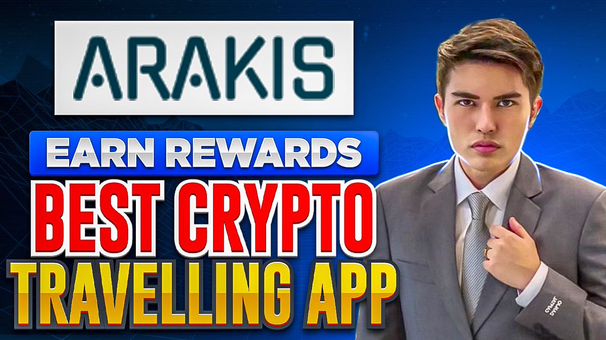 CapitalDanjo's tweet photo. ARAKIS GLOBAL BEST CRYPTO TRAVEL APP @Arakis_Global
Link: https://t.co/5pIj07j1a3 via @YouTube
#crypto #nft #nftgame #arakis #travel https://t.co/YA3MscEacd