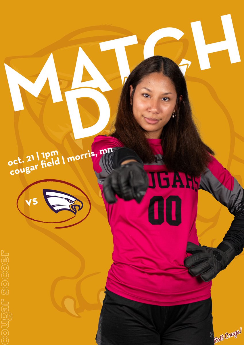 It's Match Day! Join us at Cougar field as we compete against the Eagles!