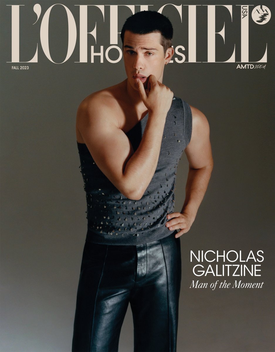 #FendiAmbassador Nicholas Galitzine wore #FendiFW23 on the cover of L'Officiel Hommes USA.

<a href="/LOFFICIELUSA/">L'OFFICIEL USA</a>