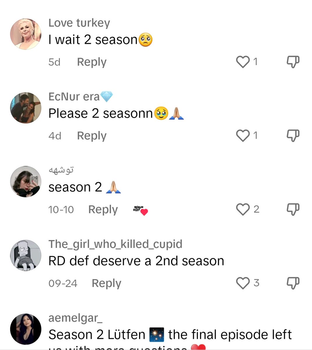 InesQud's tweet photo. Just one of examples of what people really want to 

if you still did not understand @O3Medya 
if you still did not realized what a brilliant you lost @FOXTurkiye

#RuhunDuymazSeason2 
#RuhunDuymaz https://t.co/RWXJcuVj8A