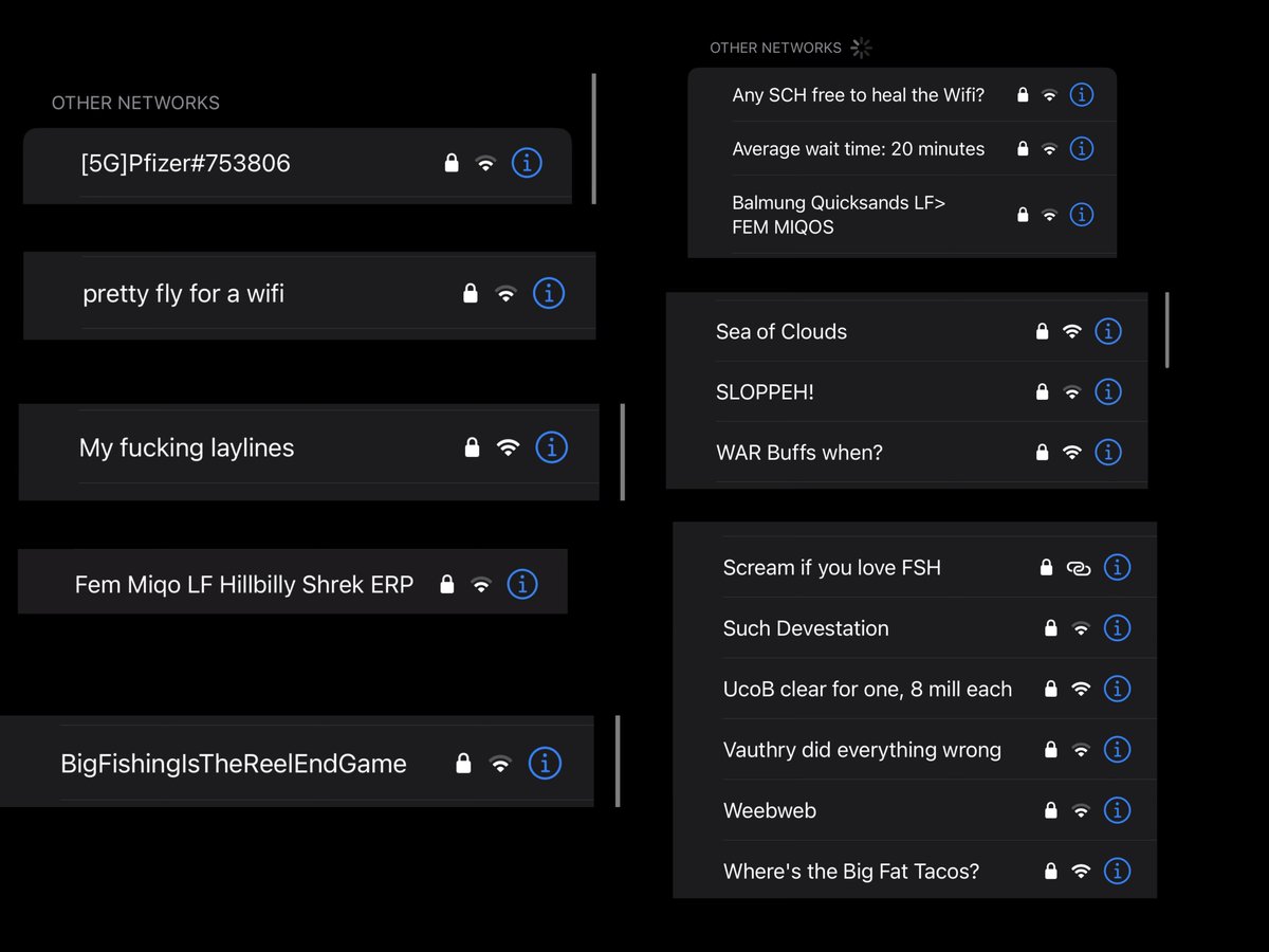 The hotspot names before the keynote deserve to be named and shamed #FFXIV #FFXIVFanFest