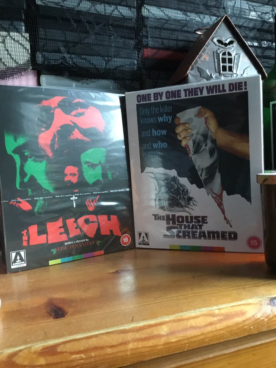 I’ve been a bit quiet with the disc buying recently, but here are today’s arrivals for the collection from the @ArrowFilmsVideo Shocktober sale.