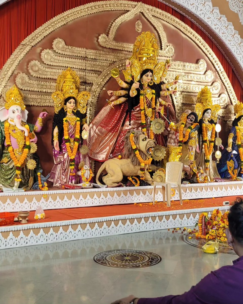 Durga Puja at Rohi Villa, Koregaon Park.
#PrayForPeace 
#pune #koregaonpark