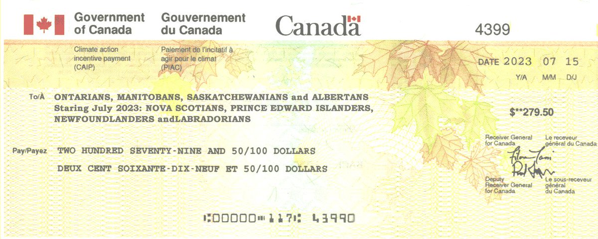 <a href="/CitznsClimateUK/">Citizens' Climate Lobby UK</a> <a href="/globalnews/">Globalnews.ca</a> <a href="/citizensclimate/">Citizens' Climate Lobby</a> Yes we do! 
Urban family of 3 rebates 2019-2030:
ON $12,125 
MB $15,306
SK $23,544
AB $19,614
Urban family of 3 rebates 2019-2030: 
ON  $13,338
MB $15,306
SK  $25,898
AB $21,575
Calculate your rebates here
fairpathforward.ca
The taxpayer does not need to fund the transition.