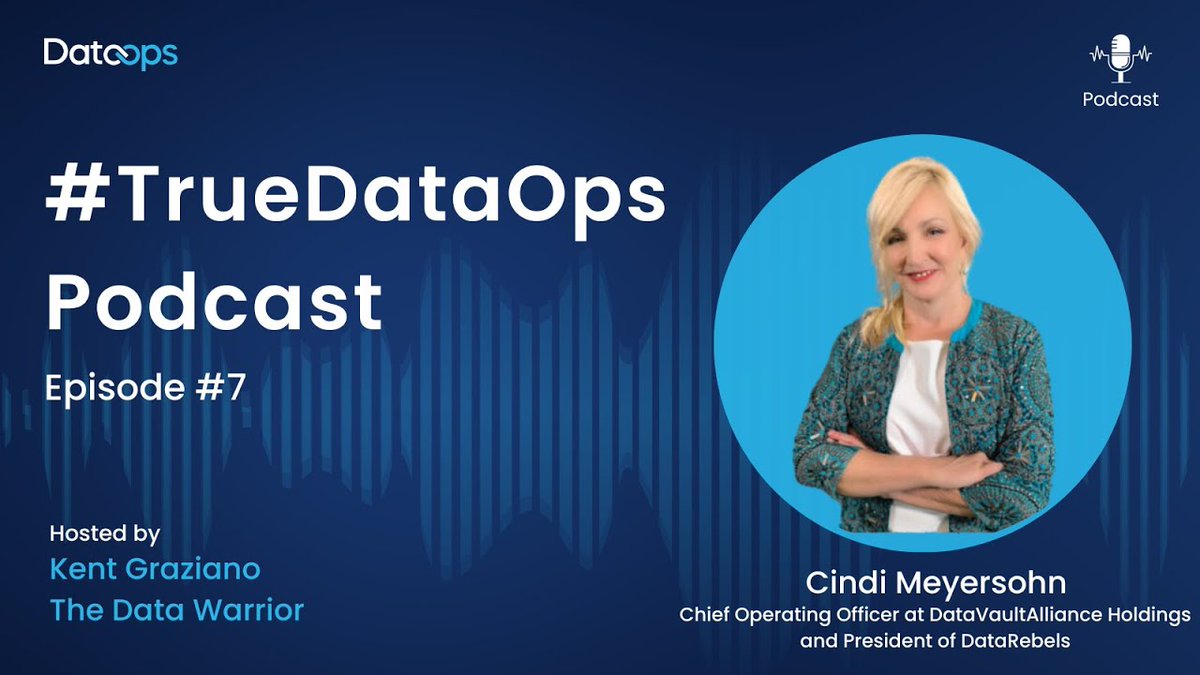 🎧Cindi Meyersohn and Kent Graziano reflect on the need for agility, optimization, reducing time to value, and what Kent calls “the lost opportunities'.

Listen here🔗zurl.co/Wlak

#DataRebels #DataValue #DataOps