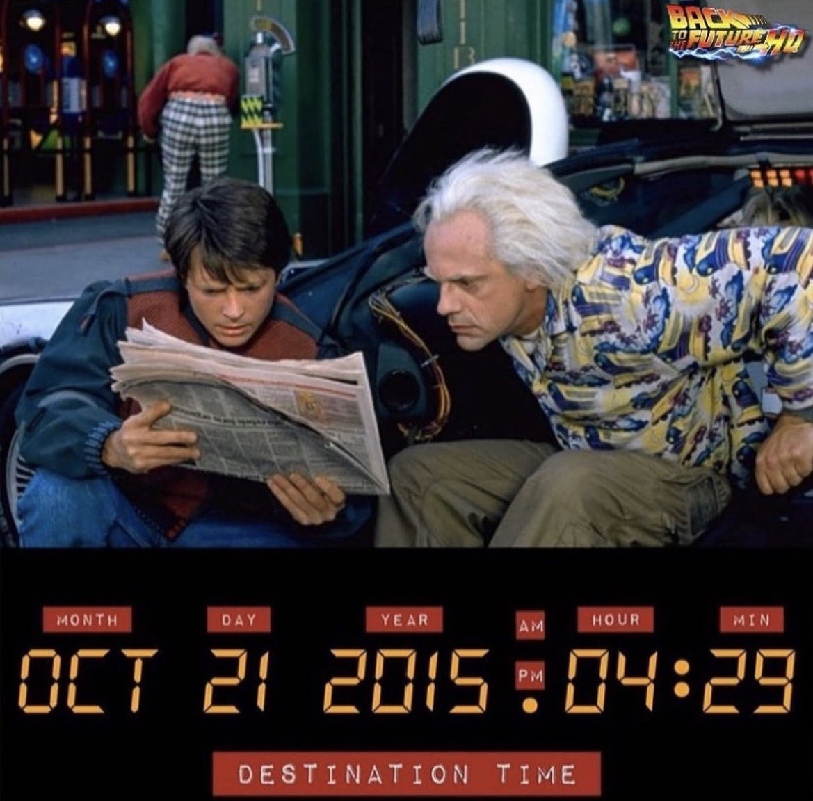 bttfHQ's tweet photo. Happy #BackToTheFutureDay 🥰 https://t.co/LB6kbzHWxt