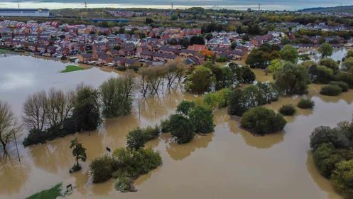 SheffieldStar's tweet image. More eye-opening images taken above #Catcliffe today.

The Rotherham village has seen some of the worst destruction from Storm Babet

📸 Hayley Kirk