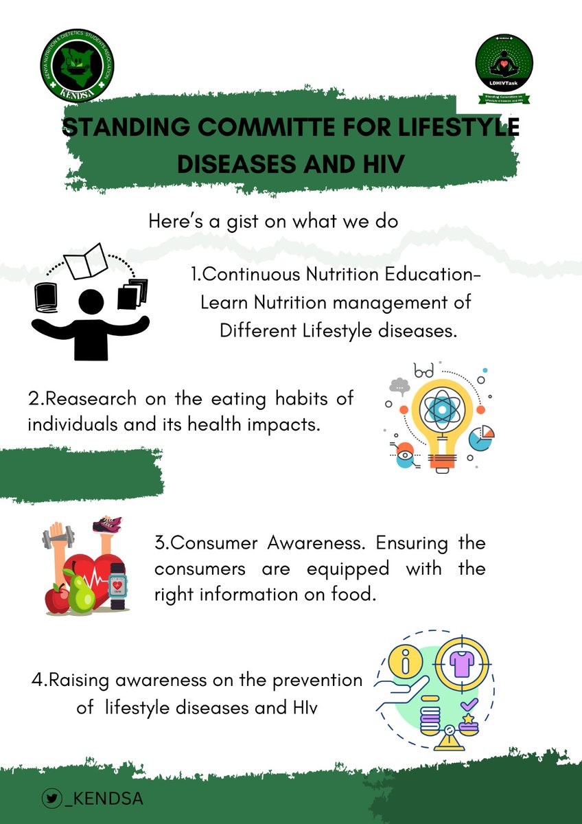 🌟 Announcing the Standing Committee on Lifestyle Diseases and HIV! 🩺 We're committed to promoting healthier lives, spreading awareness, and providing support. Join us in the fight against lifestyle diseases and HIV. Together, we can make a difference! 💪❤️ #Healthiertogether