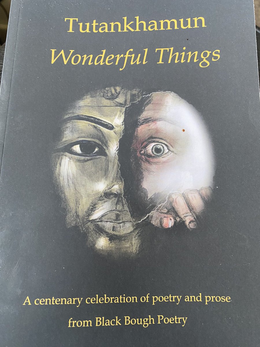 blackboughpoems's tweet photo. ‘The loneliest colour in the world is gold’

Our final poem in the Tutankhamun centenary anthology, Christopher Martin @Martintimation1 Illustration by @wainwrightrebs 👉 https://t.co/whzI5rzzCi https://t.co/tfUy7XZ0GV