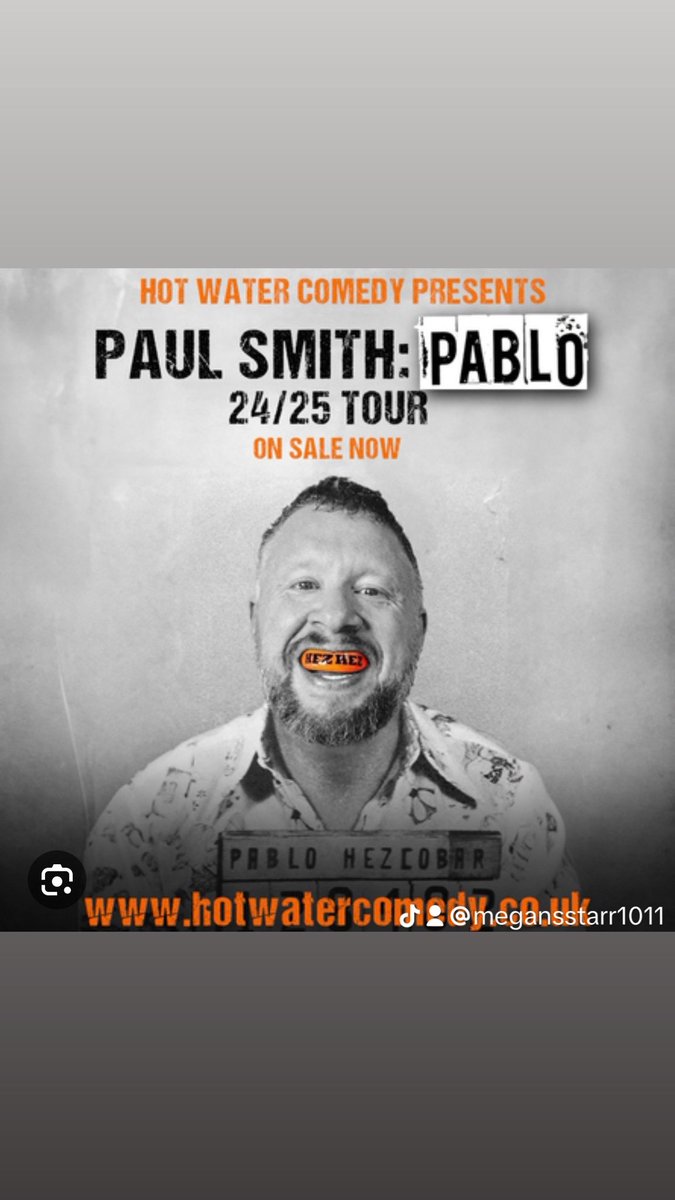 Sooo, here’s. Sneak peek at one of the prizes as part of our ‘Making Memories’ Gala in the Wolfscastle Country Hotel. Paul Smith PABLO ~ 14th November 2024 at Swansea Arena. Currently SOLD OUT so if you wanna go, come along app.galabid.com/msfgalaauction… @HOTWATERCOMEDY