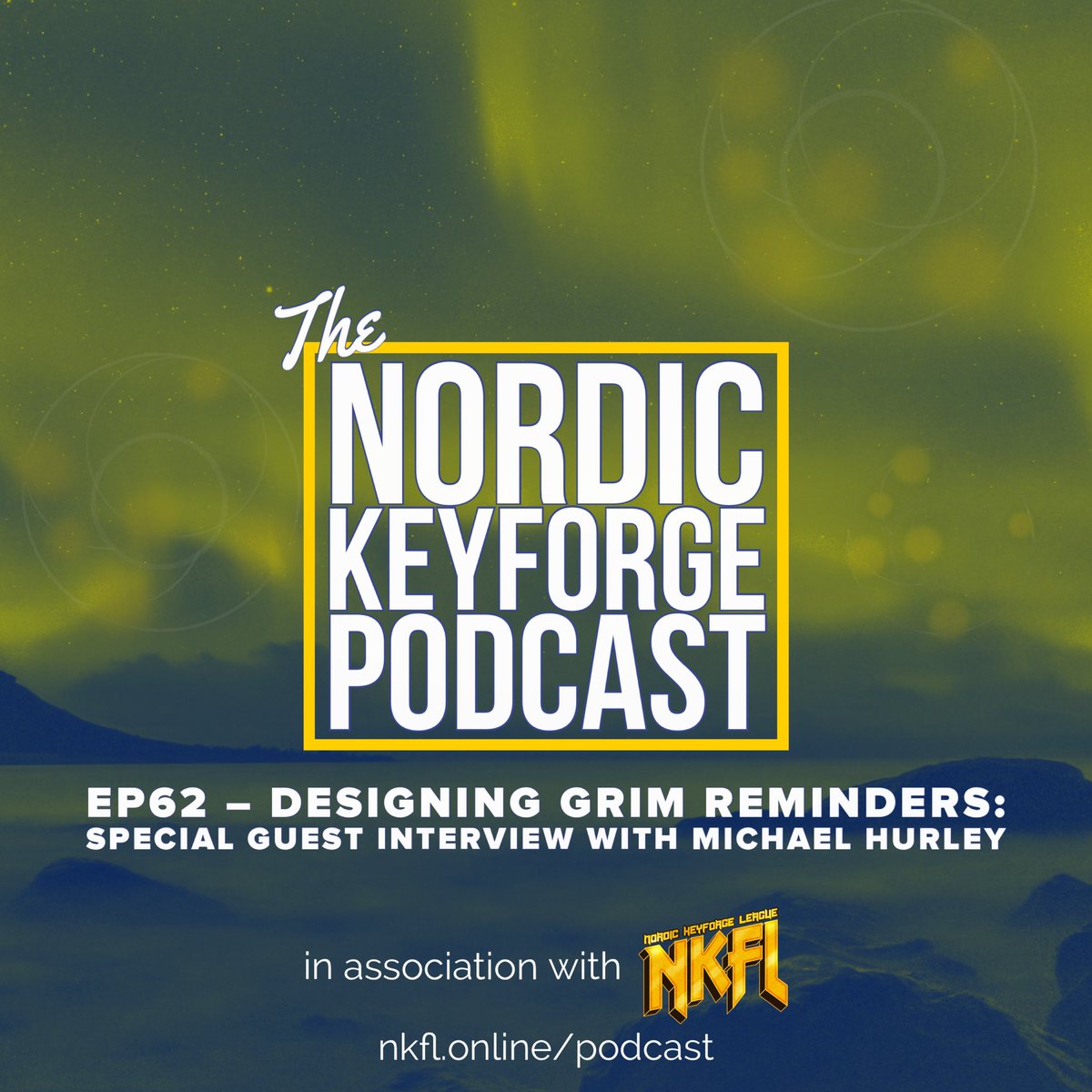 So this happened. We interview Michael Hurley from Ghost Galaxy and Strange Stars about the design of upcoming #KeyForge set Grim Reminders. Absolute pleasure to be able to do this and well worth the listen. <a href="/GhostGalaxyGam1/">GhostGalaxyGames</a>

nkfl.online/podcast/ep62/
