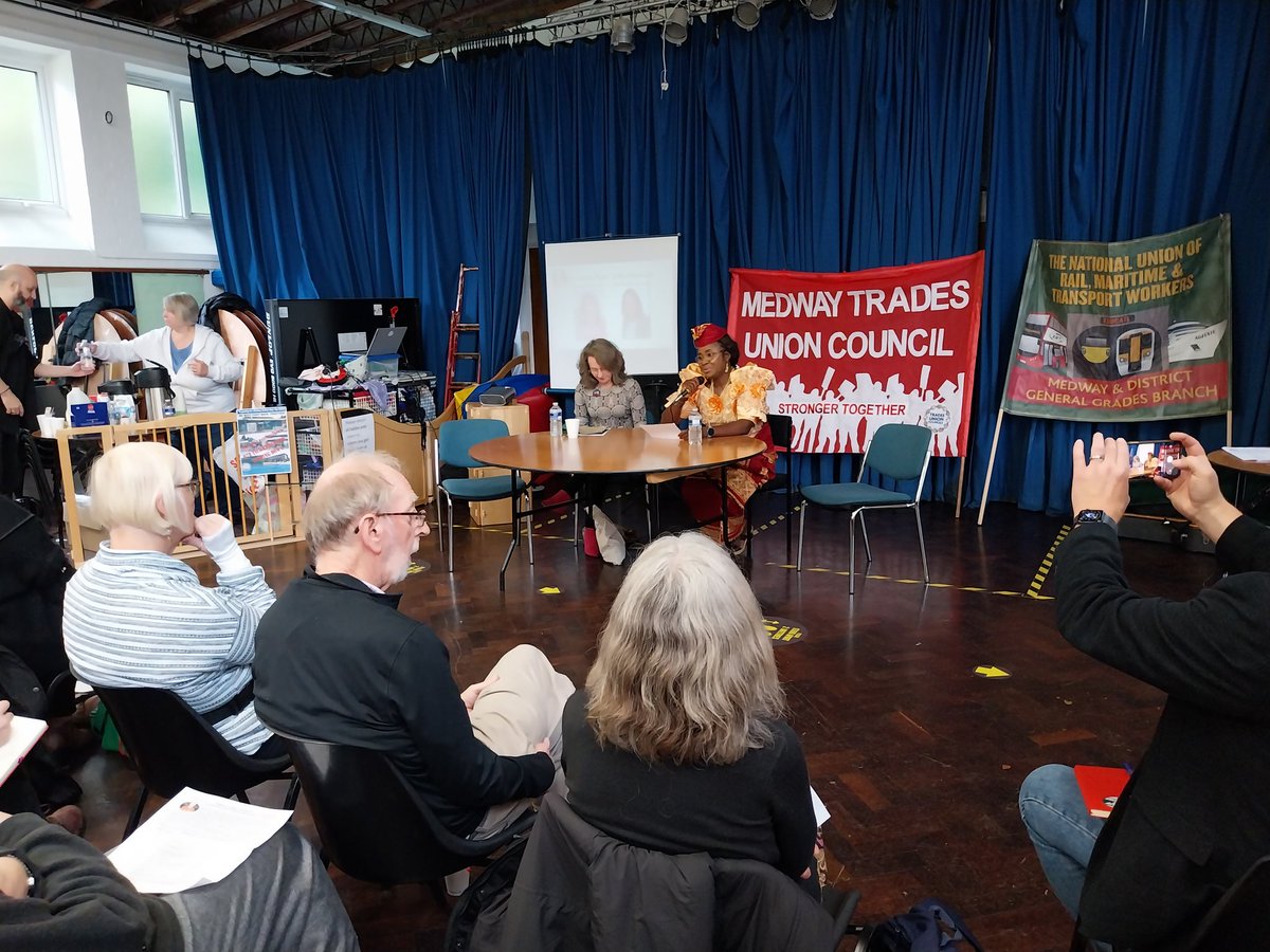 CuffayWill2023's tweet photo. Opening address from UNISON VP Julia Mwaluke #CuffayFest https://t.co/M08obCMw09