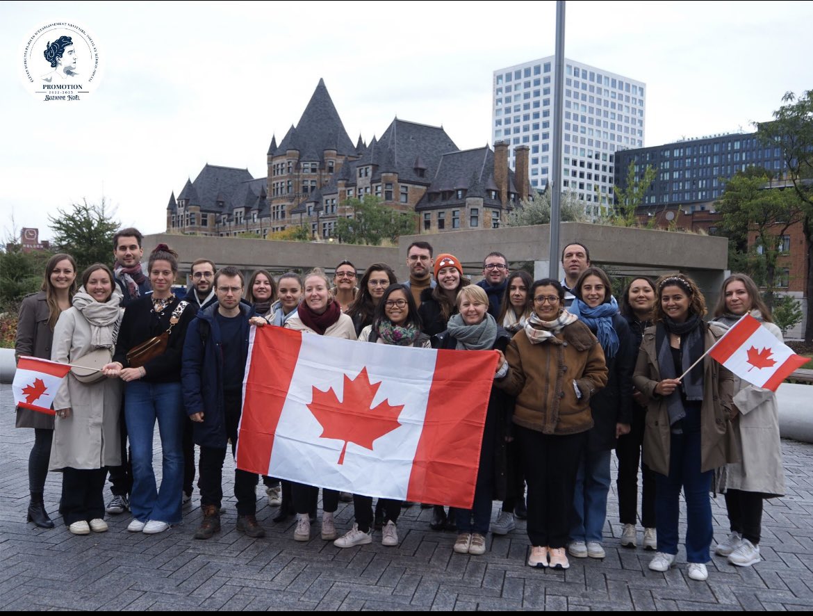 [voyage de promotion] 
Les élèves D3S ont réalisé un voyage d’études au Canada🍁 . Ce séjour fut une source d’inspiration et de questionnements professionnels avec des rencontres d’acteurs du secteur sanitaire, social et médico-social.