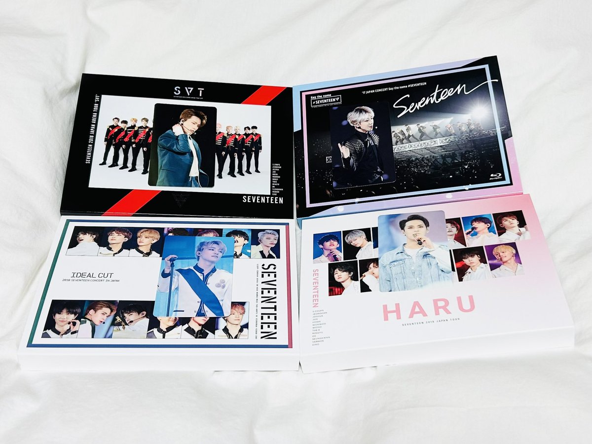 k990730's tweet photo. seventeen セブチ DVD Blu-ray トレカ 交換

【譲】Say the name THE8
　　　IDEAL CUT ディノ
　　　SVT ディノ
　　　HARU ミンギュ

【求】同種ウジ

📮郵送のみ
お気軽にお声掛けください😌 https://t.co/OOW1HZcHq6