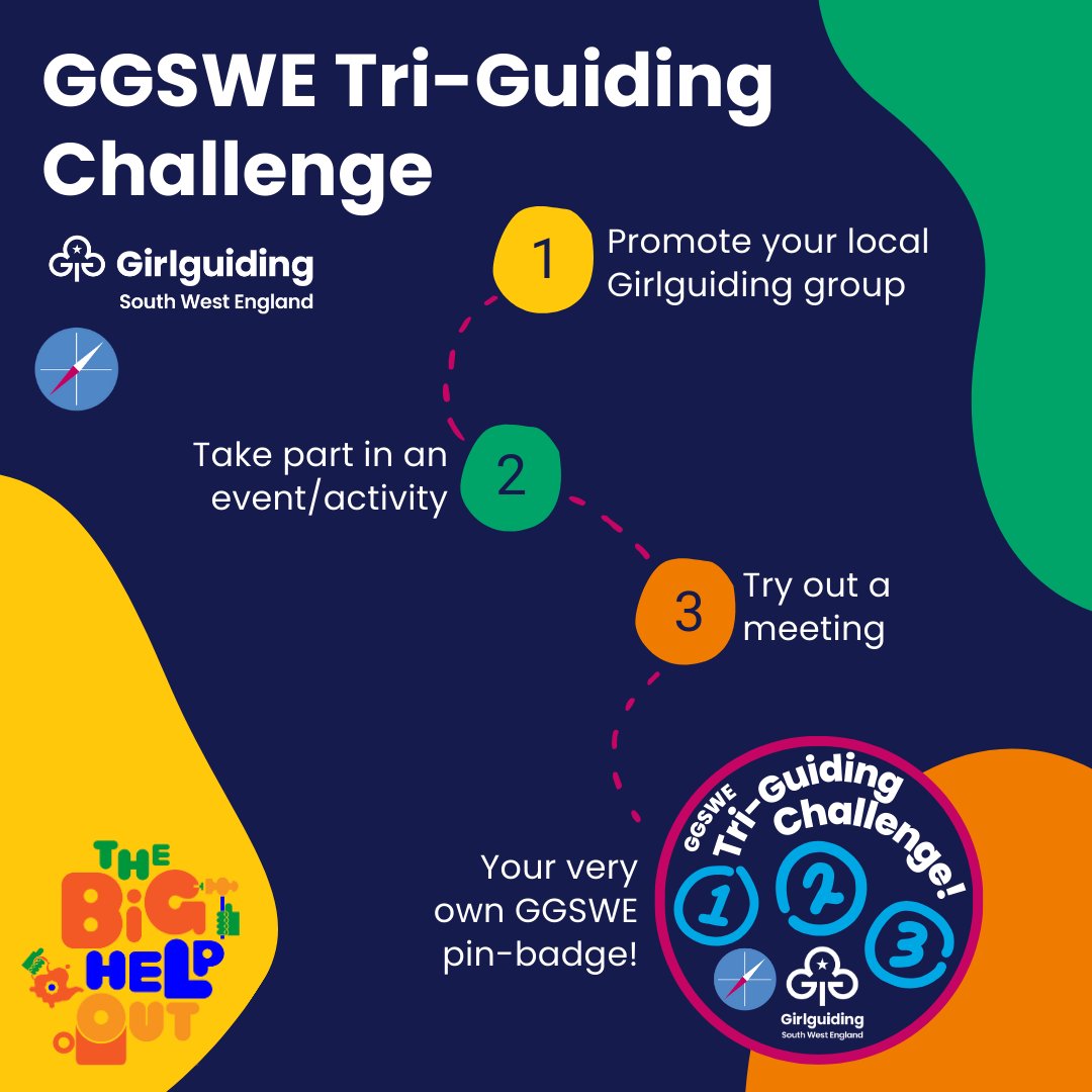 GirlguidingSWE's tweet photo. ‼️ The GGSWE Tri-Guiding Challenge is being extended beyond October so that it can continue to be used to help people dip their toes into volunteering! 🔗 https://t.co/ueE4OL8zKY
#GGSWETriGuidingChallenge #VolunteerOpportunities #MicroVolunteering #GirlguidingSWE https://t.co/WNsPVMXN8o