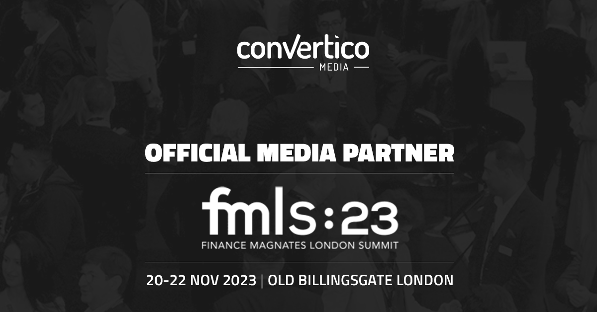 ConverticoMedia's tweet photo. Convertico Media is proud to announce our media partnership with @financemagnates London Summit β FMLS:23, the ultimate convergence of finance and innovation. Visit https://t.co/6JGdHMdPEb to learn more.
#converticomedia #marketingagency #financialservicesmarketing #fmls23 https://t.co/EI2QLKFt2l