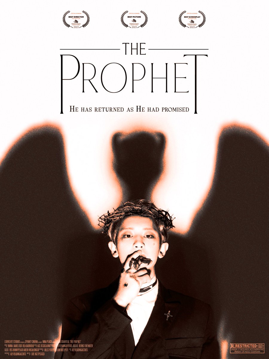 exorvstudios's tweet photo. @UGetPegged THE PROPHET

In a quiet town, a young priest discovers he can perform miracles but the gift comes with a high price. Paranoia soon grips his body and soul as eerie events unfold and a shocking truth shatters his whole faith. 
#EXORVFrightFlix
@EXORVStudios 

by: @UGetPegged https://t.co/x2M09Fxm2m