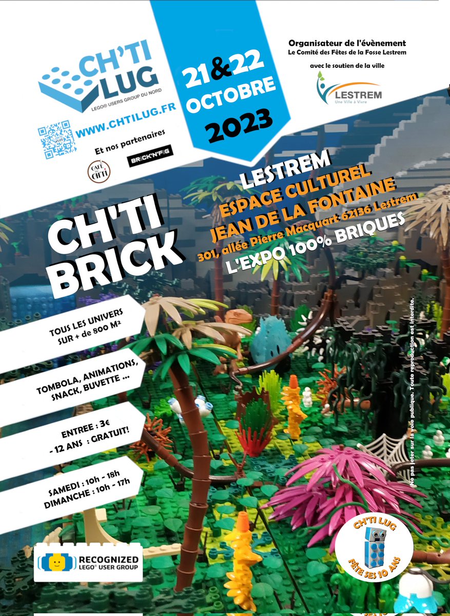 Expo #lego à Lestrem

Maintenant !