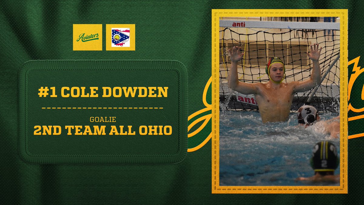 Airmen Accomodations: 2nd Team All Ohio- #1 Cole Dowden. Goalie. Regular Season: 3 Goals, 28 Assists, 82 steals, 3 ejections drawn, blocks.