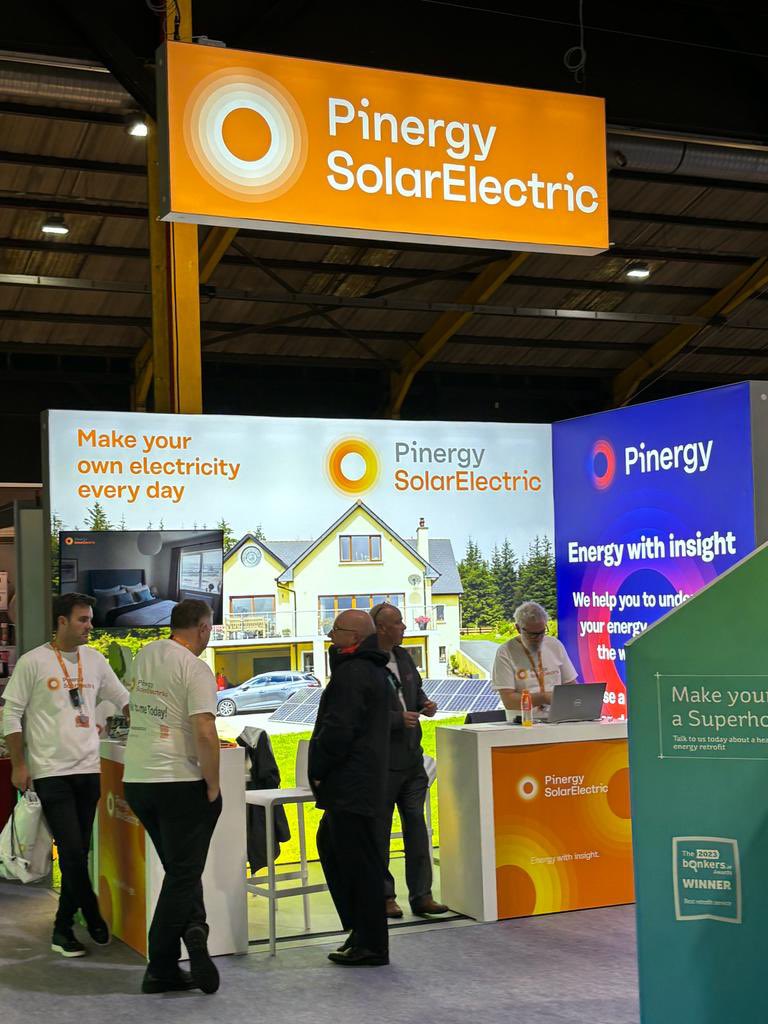 It’s the weekend of #PTSBIdealHomes and we had a great day on Friday meeting lots of homeowners interested in learning more about Solar Energy & Storage solutions. ☀️🔋

Make sure to call over to Stand S36 to enter our exclusive competitions! 

#EnergyWithInsight